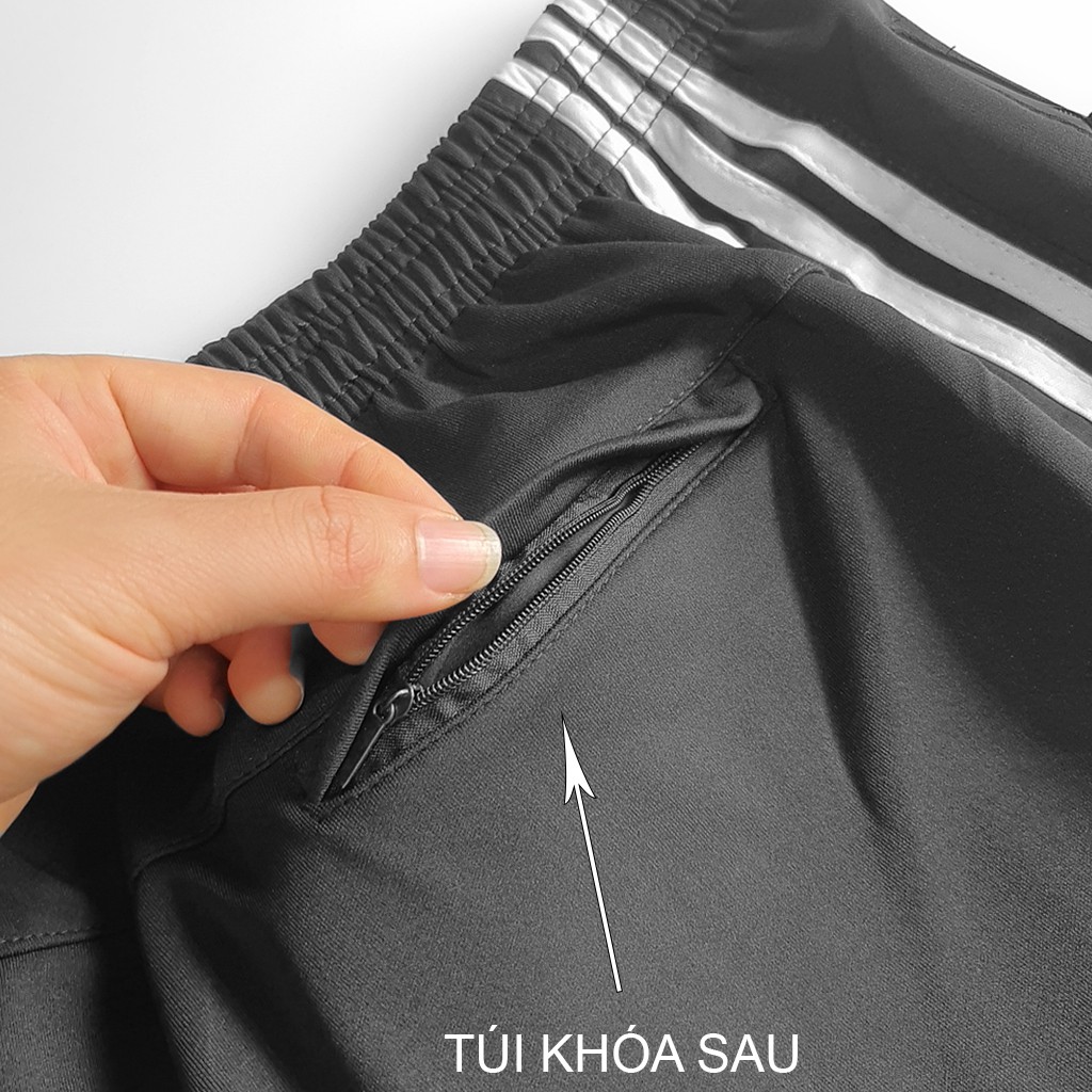 Quần Short nam thun phong cách thể thao, quần đùi thun nam tập gym, QS340