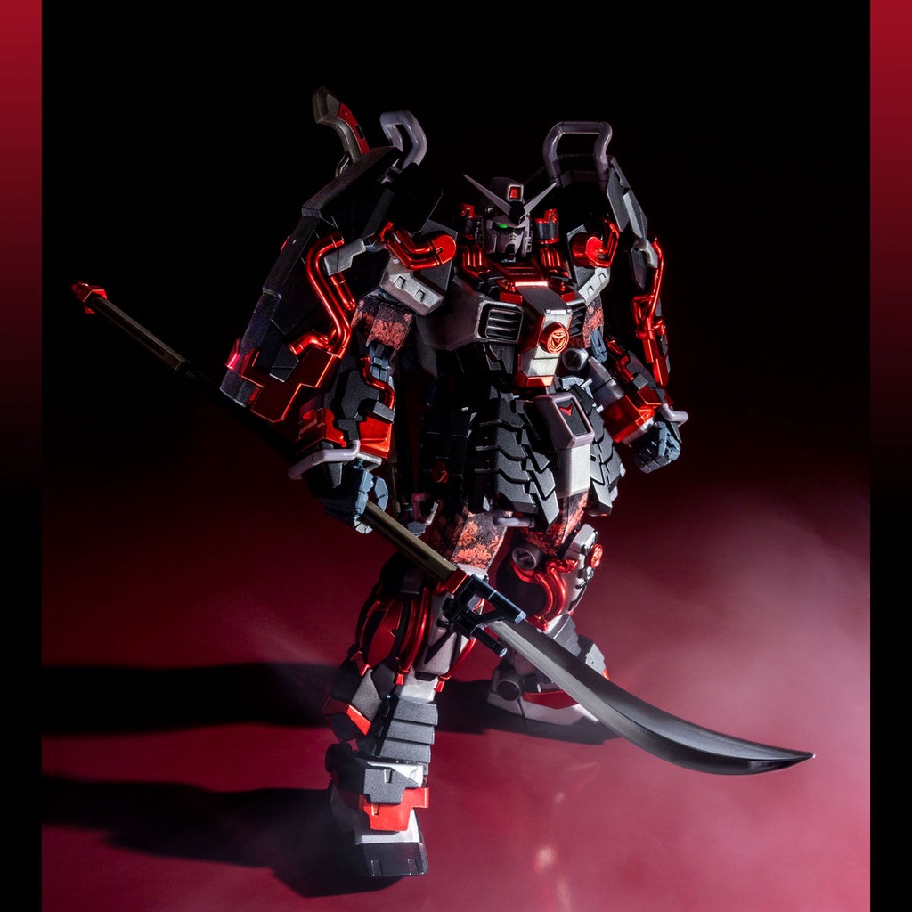 Mô Hình Lắp Ráp Gundam MG Shin Musha Sengoku No Jin Black Robe Large Armor