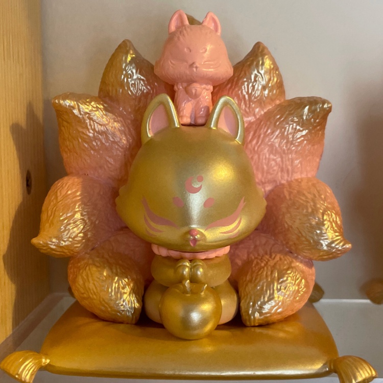 Mô Hình Búp Bê Cáo Shanggu Jiuhu 3rd Zhao Cai Na Fu Dùng Làm Quà Tặng