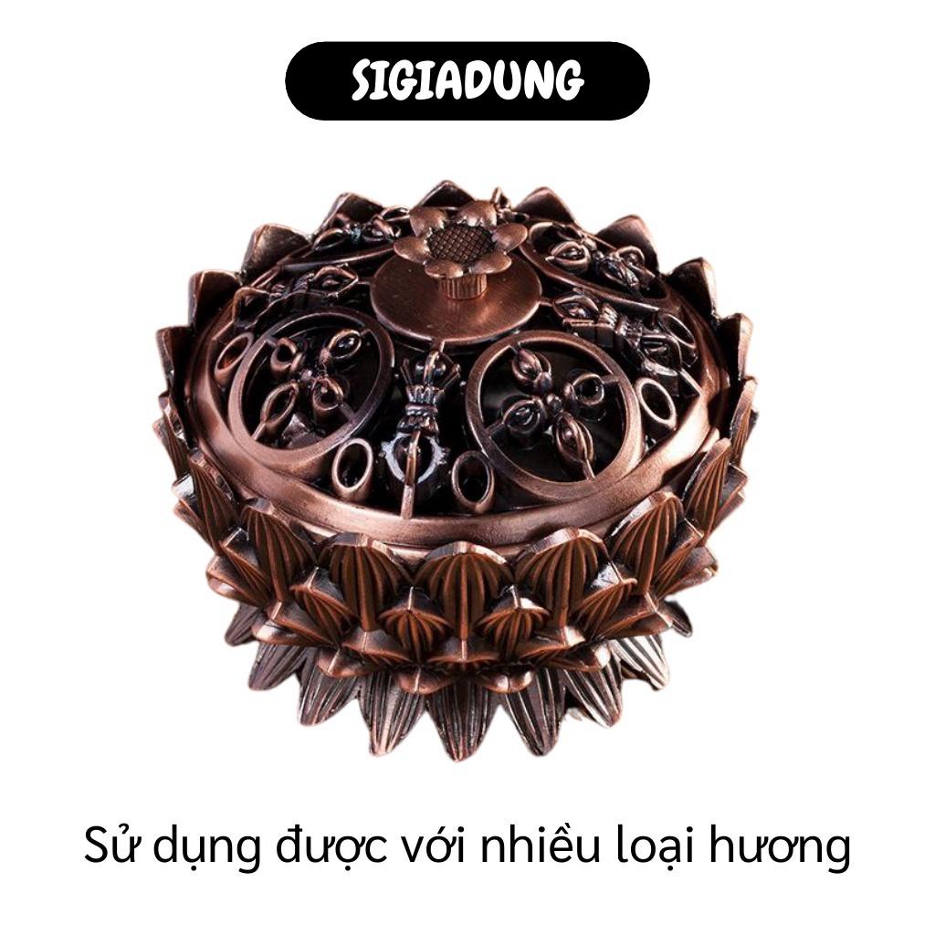 GIÁ SỈ Lư đồng đốt hương hình hoa sen, nhỏ gọn, tinh tế, độc đáo. 7384