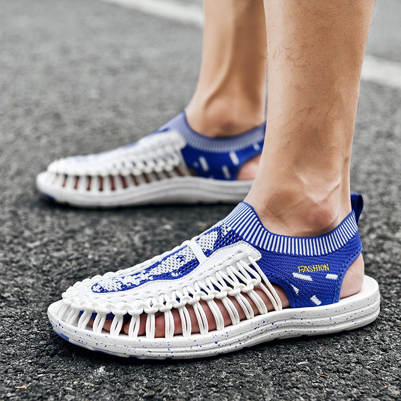 Xăng đan Đan Lát Trọng Lượng Nhẹ Thời Trang Đi Biển Cho Nam Size 39-46