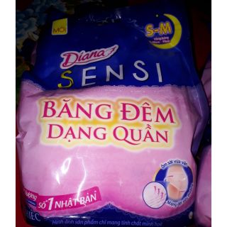 combo 5 gói Băng đêm dạng quần DIANA