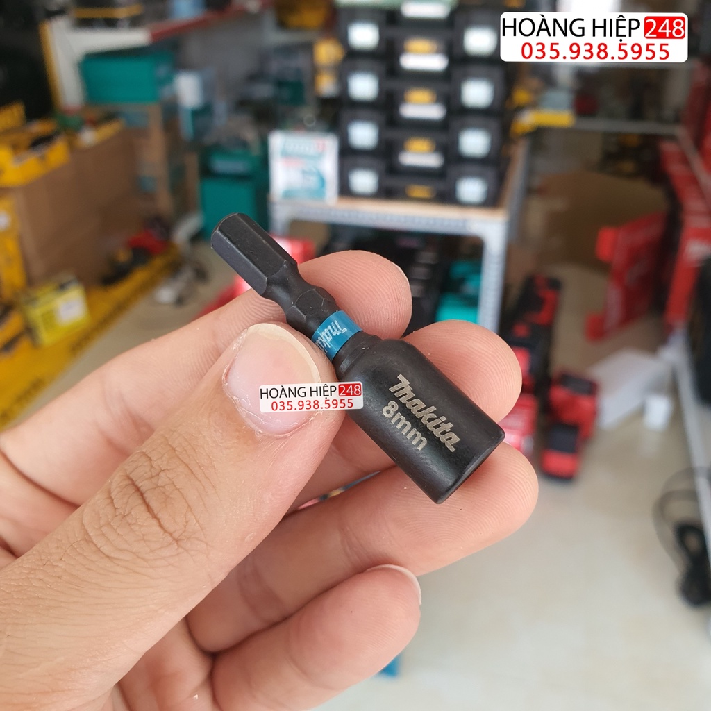 Đầu Bắn Tôn Có Nam Châm 8mm IMPACT BLACK MAKITA E-08816