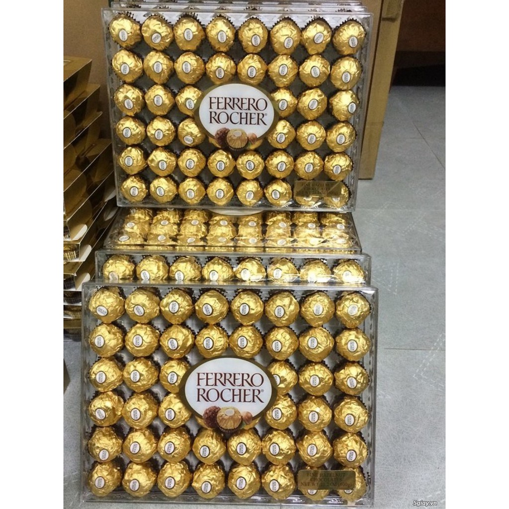 KẸO CHOCOLATE FERRERO ROCHER 48 VIÊN 600G