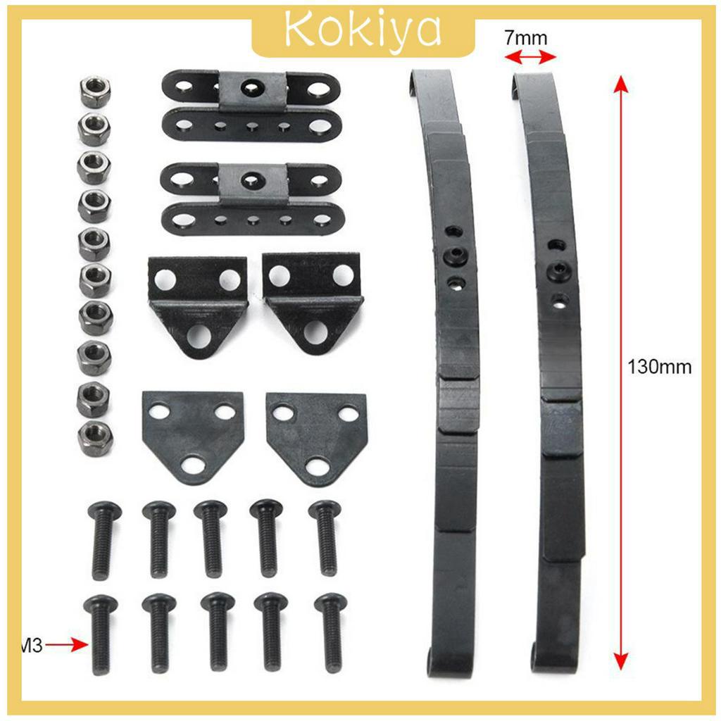 1 Cặp Lá Lò Xo Bằng Thép Dành Cho Xe RC 4WD D90 1 / 10