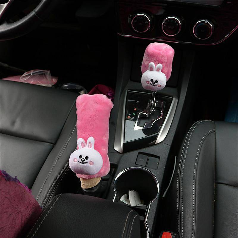 Vỏ Bọc Cần Gạt Số Xe Hơi Họa Tiết Hoạt Hình Dễ Thương