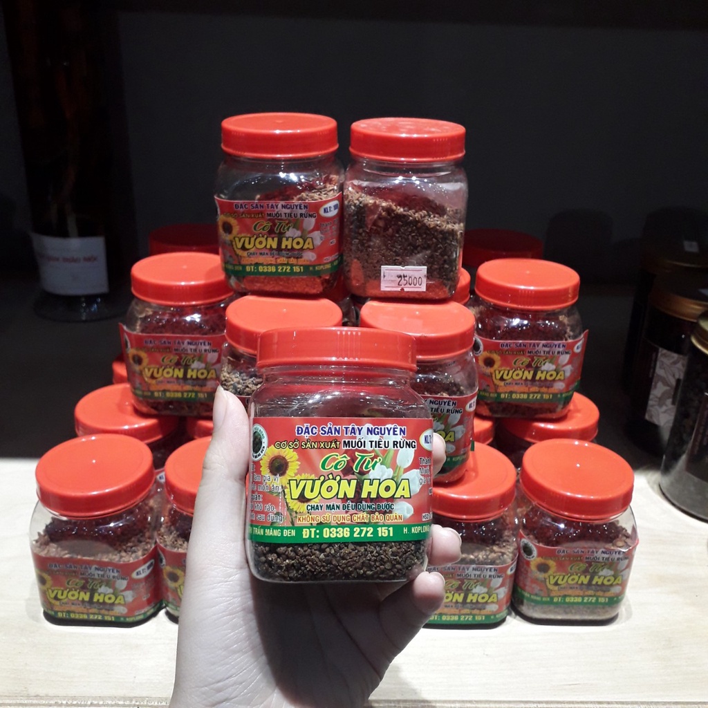 Muối tiêu rừng đặc sản Tây Nguyên