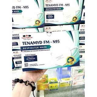 Khẩu trang tenamyd khẩu trang 5 lớp n95 chống virus, kháng khuẩn emori beauty_