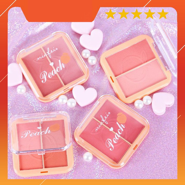 Phấn Má Hồng 💕Freeship💕 Phấn Má Hồng  2 Ô Peach Hàng Nội Địa Trung, Mắt Xinh, Đẹp Mê Ly | BigBuy360 - bigbuy360.vn