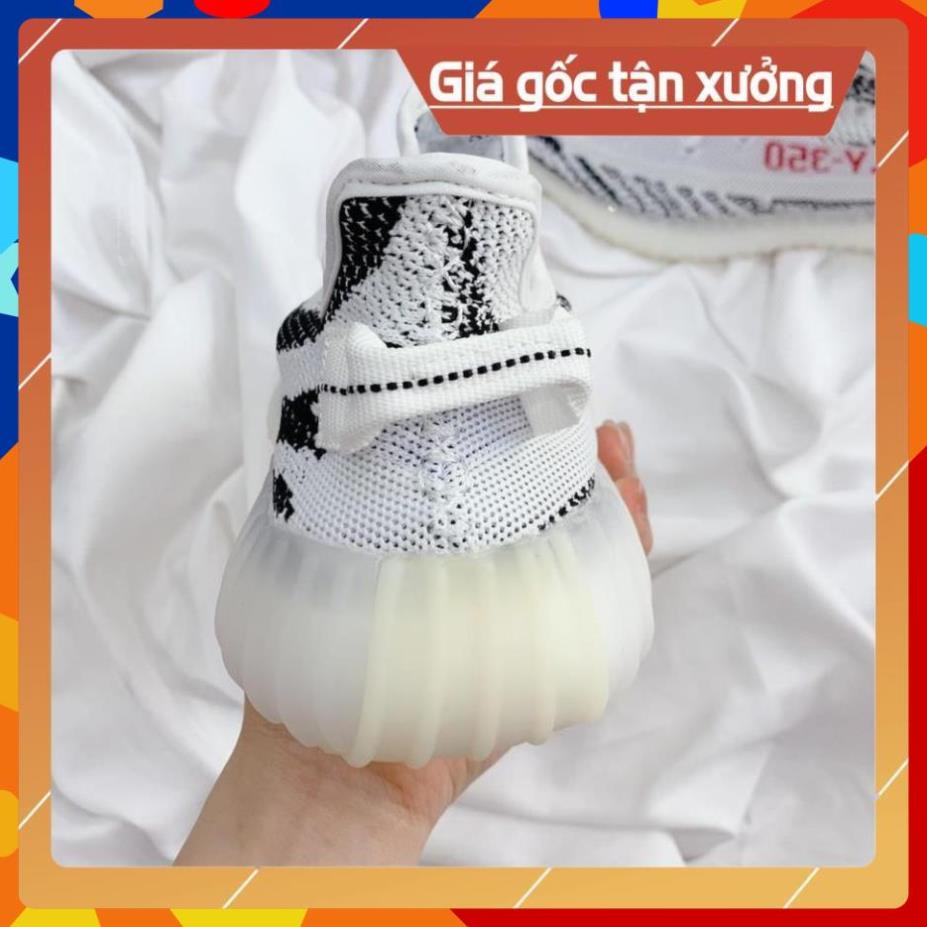 [FreeShip+ Hàng Sịn Sò] Giày Thể Thao YZ 350 Ngựa Vằn Nam Nữ, Giầy yzy trắng đen đủ bill box