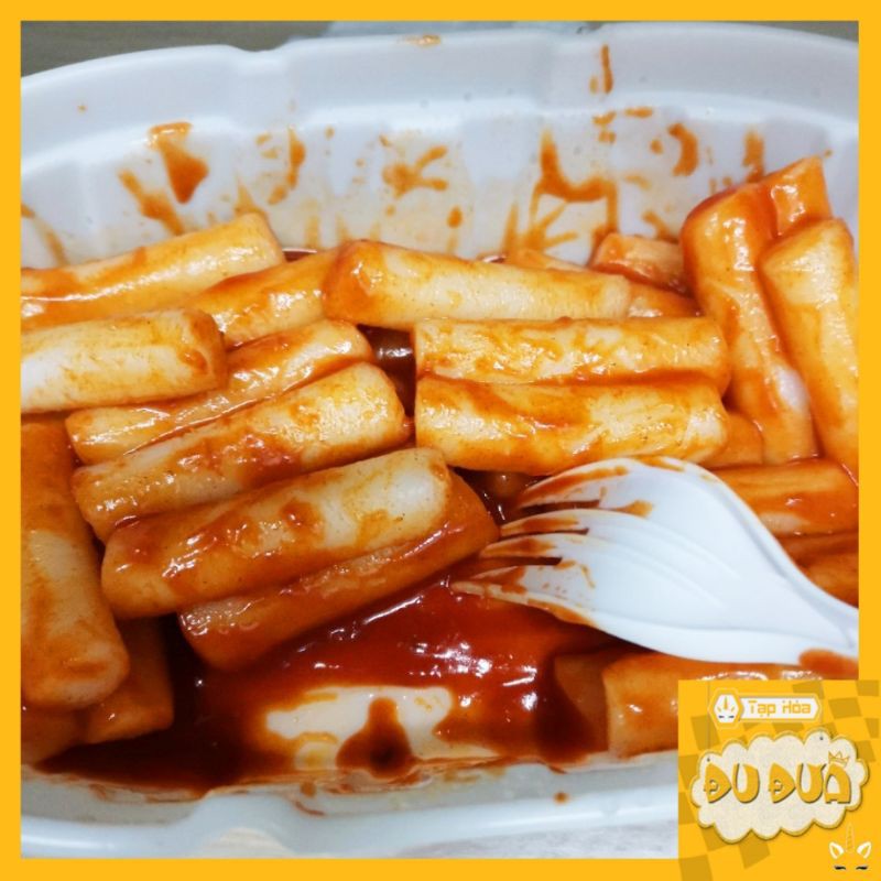 [Có sẵn] Bánh Gạo Cay Tự Sôi Tteokbokki 320g Siêu Cay Thơm Ngon