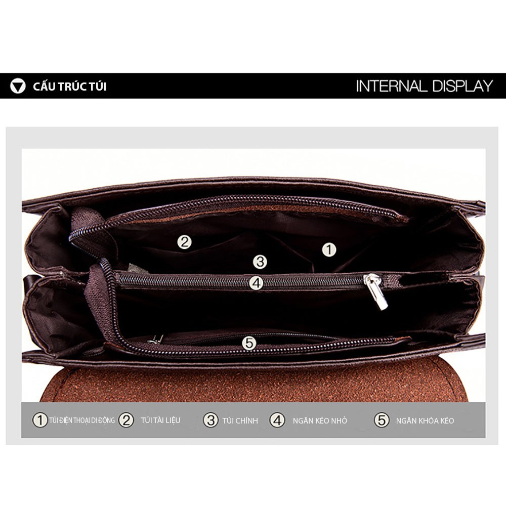 Túi đeo chéo nam  Kangaroo phong cách | BigBuy360 - bigbuy360.vn