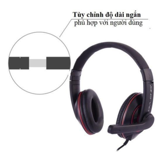 Tai nghe máy tính  OVLENG X10 - Âm thanh chất lượng - êm tai không bị lọt tiếng ra ngoài - Chất lượng cao