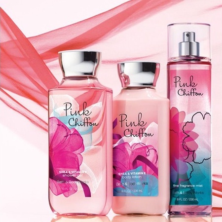 Xịt thơm toàn thân Bodymist Bath & Body Works mùi Pink Chiffon-𝓜𝓲𝓷𝓽.𝓬𝓸𝓵𝓸𝓻-
