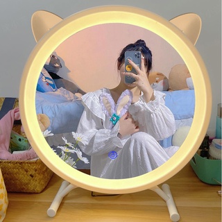 Gương Trang Điểm Để Bàn Có Đèn led Tiện Dụng