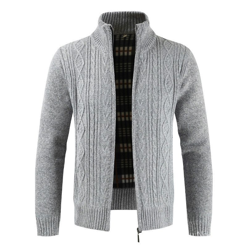 Áo khoác cardigan dệt kim dày giữ ấm mùa thu thời trang dành cho nam SA836