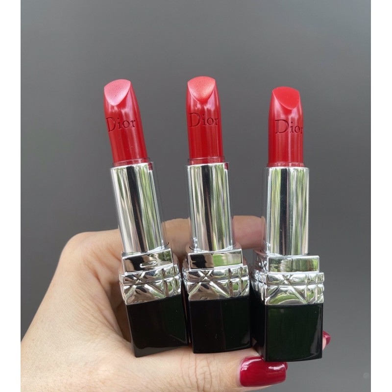 Son Dior MINI 999 Rouge Màu Đỏ matte mini 1.5g có hộp