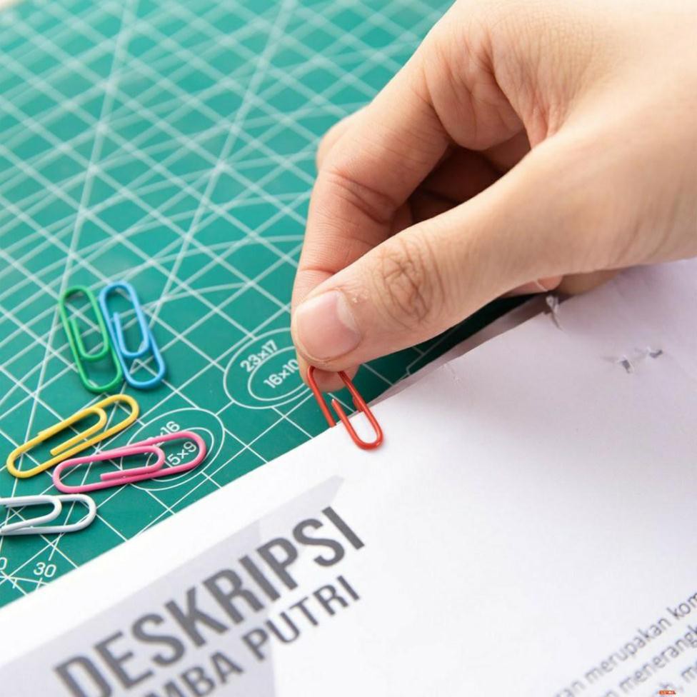 Kẹp Giấy 29mm Nhiều Màu - 100 Cái DELI | 0024