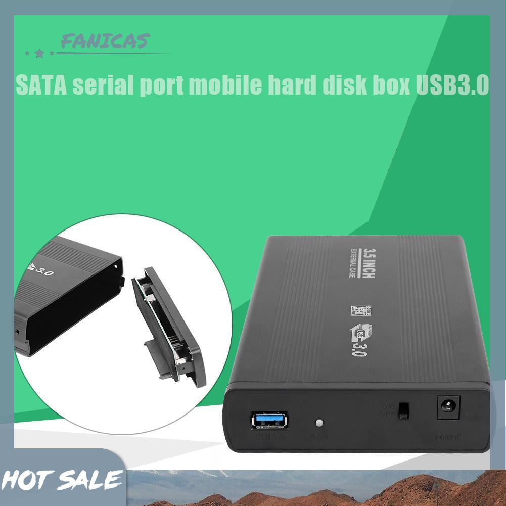 Hộp Đựng Ổ Cứng Ngoài 3.5 Inch Usb 3.0 Sang Sata Ssd Hdd | BigBuy360 - bigbuy360.vn
