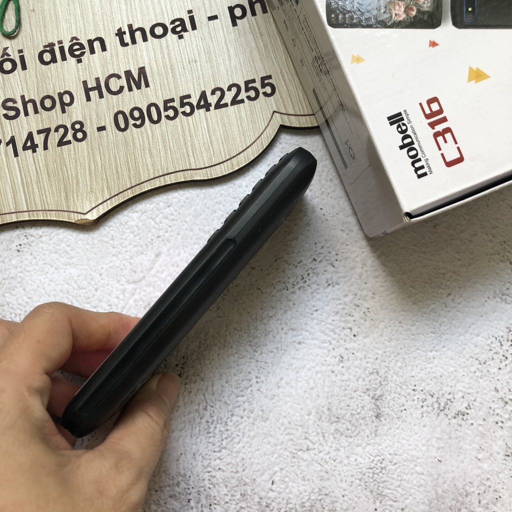 Điện thoại Mobell C316 màn hình 2.4inch Mới Fullbox - Hàng chính hãng Bảo hành 12 tháng