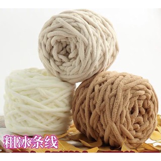 Len nhung đũa, len bông sữa cuộn 100gram