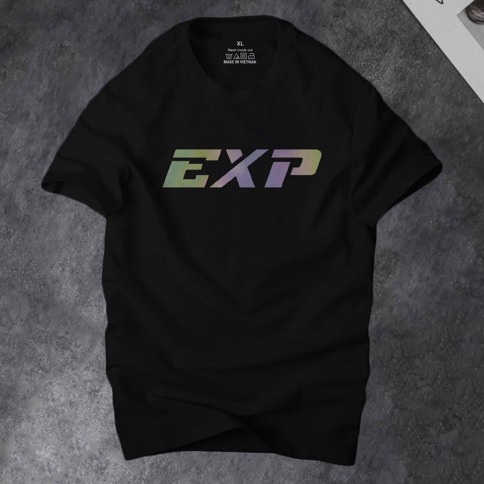 Áo phông nam exp phản quang 7 màu  cá tính ,áo nam vải cotton 4 chiều cao cấp thoáng mát