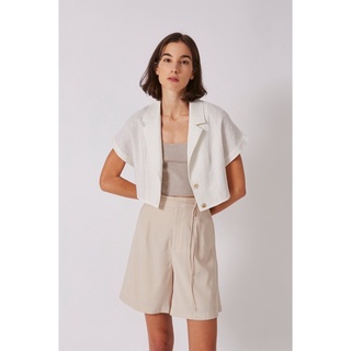 Áo Croptop Linen HOBBS