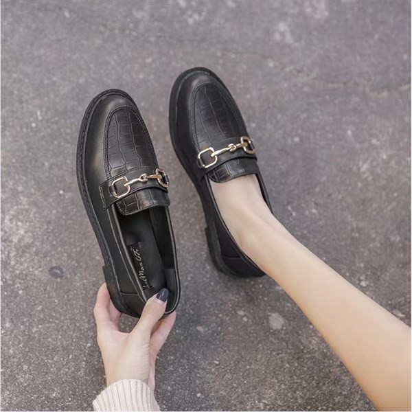 ẢNH THẬT - Giày búp bê nữ 3cm dáng loafer. Mẫu moca lười xỏ da mềm cao cấp. Đế bệt ulzzang freeship có sẵn tại Hà Nội | BigBuy360 - bigbuy360.vn