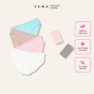 Combo 04 quần lót nữ cotton Vera 7166 - màu ngẫu thumbnail