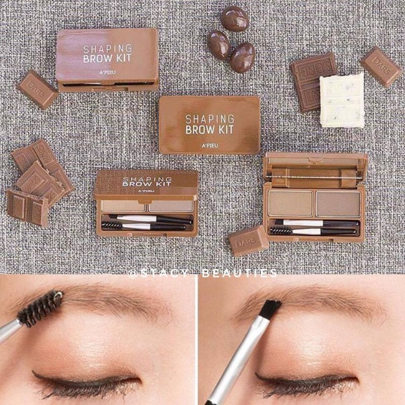 ❤️ BỘT TÁN CHÂN MÀY A’PIEU SHAPING BROW KIT ❤️ Stacy Bigsize & Beauties ❤️