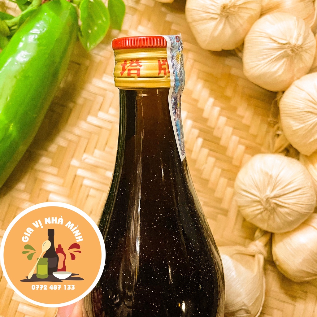 GIA VỊ RỰƠU NẤU ĂN   HOA TIÊU  THIỆU HƯNG NHÃN ĐỎ -CHAI 500ML