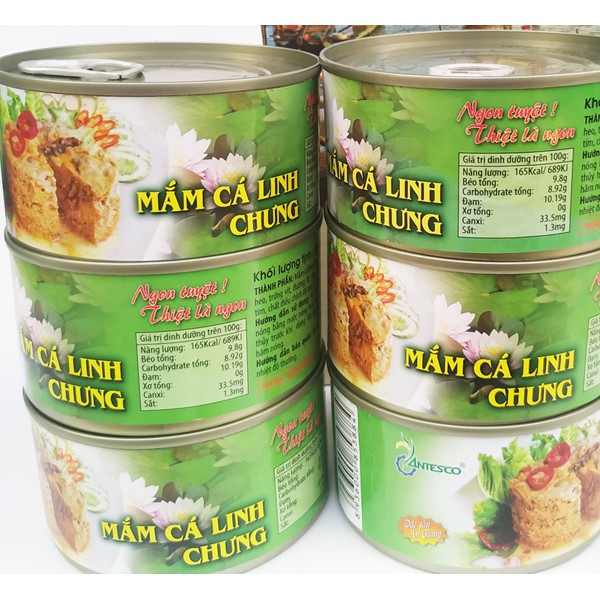 Mắm linh chưng đóng hộp - Đặc sản An Giang