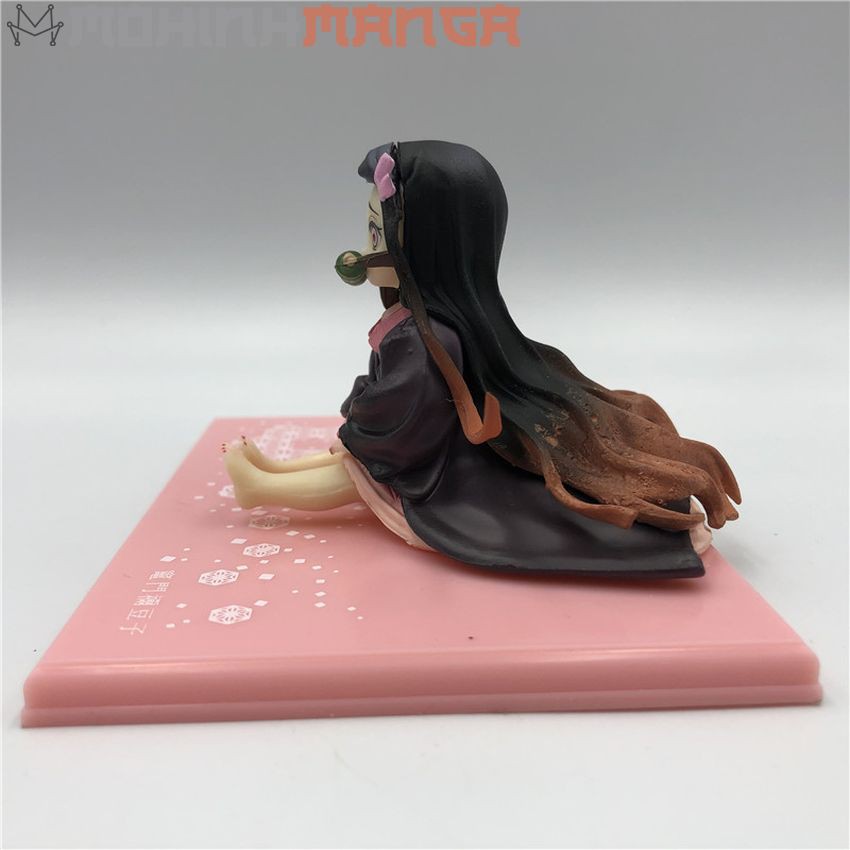 [CÓ QUÀ TẶNG] Mô hình Nezuko Kamado (em gái Tanjiro) figure Kimetsu no Yaiba Thanh Gươm Diệt Quỷ Cứu Nhân Demon Slayer