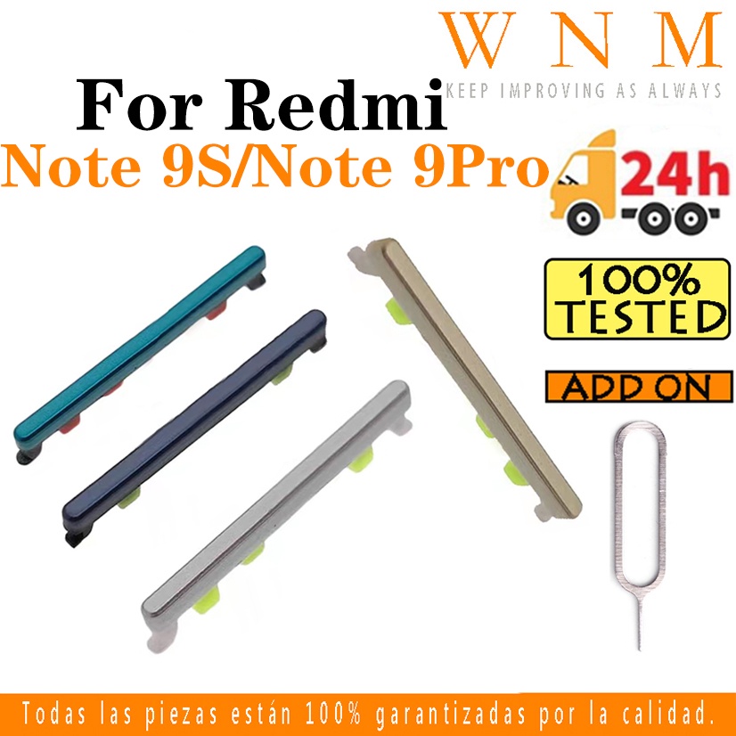 Nút Nguồn Và Nút Bấm Thay Thế Cho xiaomi redmi note 9pro 9s / 9 pro s