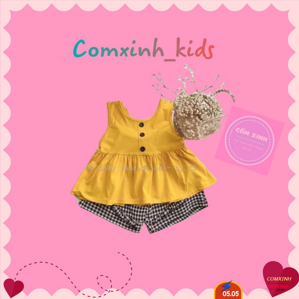 Bộ quần áo babydoll cho bé gái  ️cực hót♥ ️ ️freeship xtra♥ ️HOT HIT 2020 dành cho bé gái♥ ️Comxinhkidsxin cam on