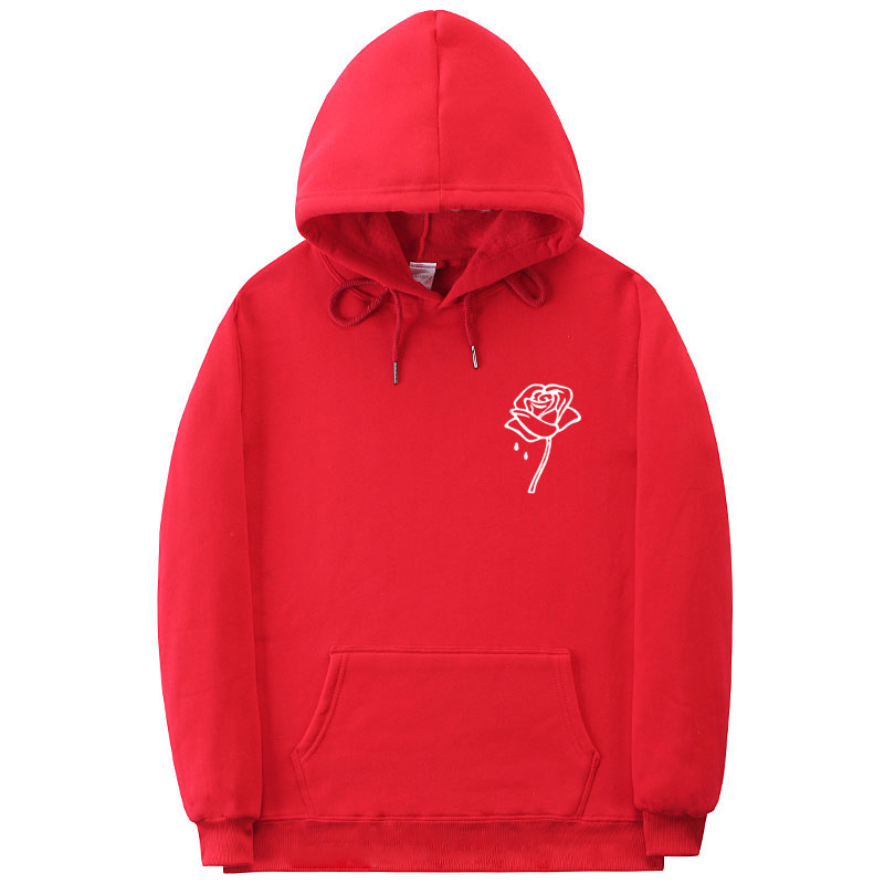 Áo Hoodie Nam In Chữ People Are Poison Rose Màu Đen / Cam / Kaki / Xám / Trắng / Hồng