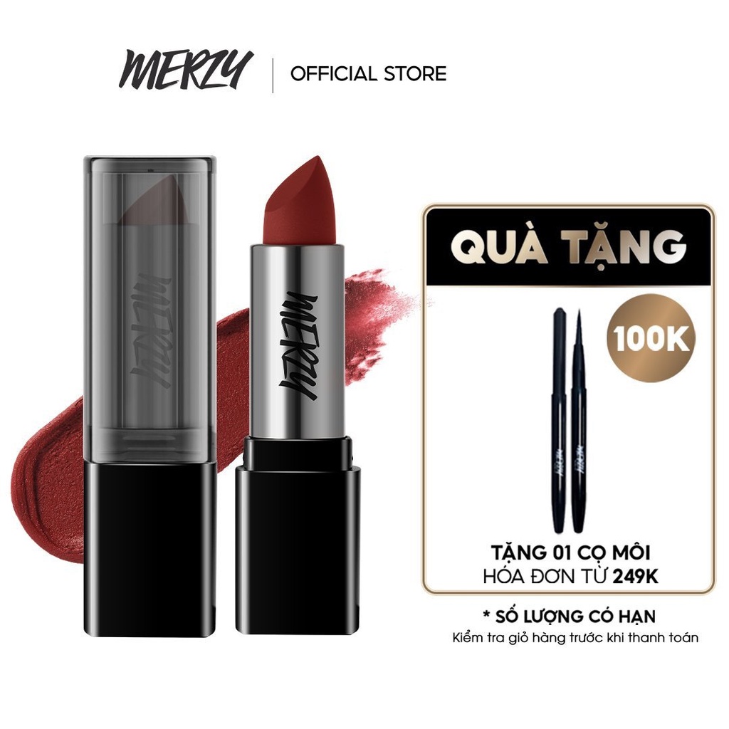 [Ver Noir] Son Thỏi Lì Merzy Another Me The First Lipstick 3.5g