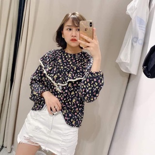 Áo hoa zara new tag chuẩn auth