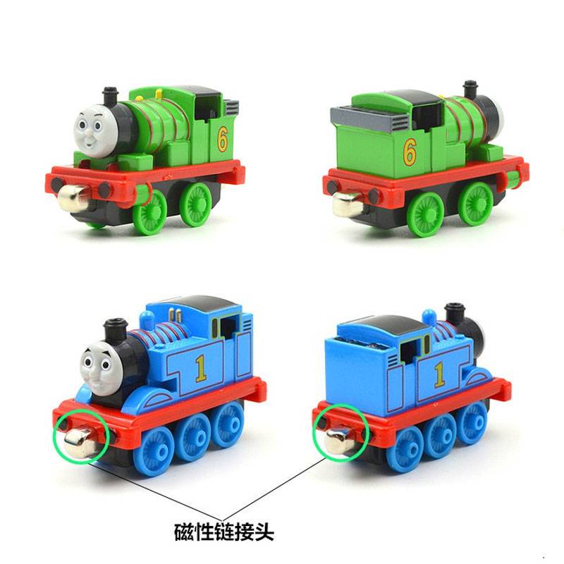 Bộ Đồ Chơi Đường Ray Xe Lửa Thomas Bằng Hợp Kim Nam Châm Độc Đáo Cho Bé