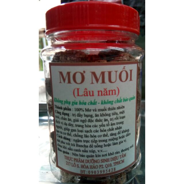 Mơ muối thực dưỡng trái to lâu năm 500g