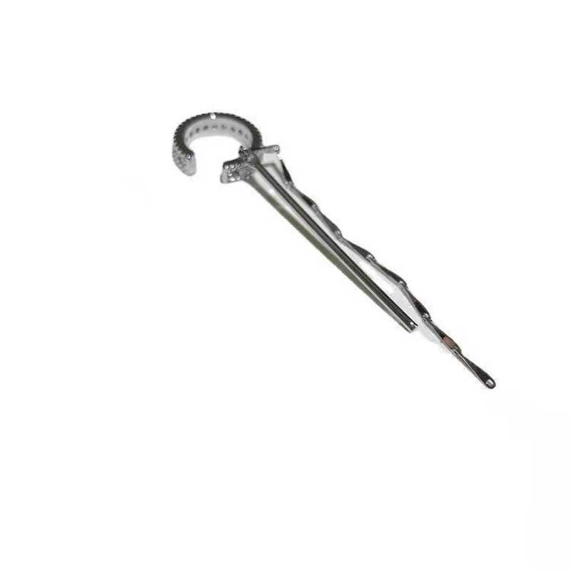 Khuyên Kẹp Vành Tai Dáng Dài Chữ C Đính Đá Zircon Lấp Lánh Thời Trang Cho Nữ