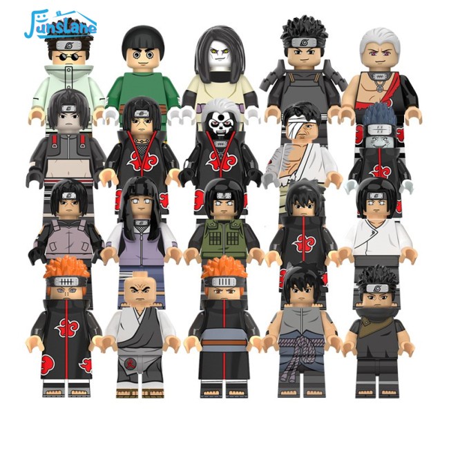 Mô Hình Lego Đồ Chơi Nhân Vật Lee Aburame Shino Trong Naruto