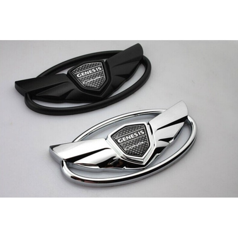 Bộ Logo xe Hyundai Genesis cánh chim 7 chi tiết dùng cho các loại xe