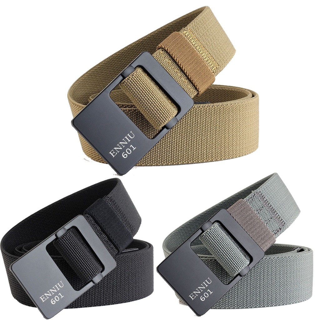 THẮT LƯNG NAM THỜI TRANG VẢI CANVAS THƯƠNG HIỆU ENNIU 14Y 601