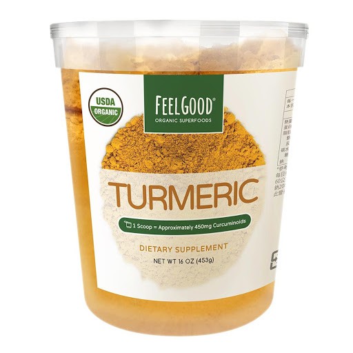 Bột nghệ hữu cơ Feel Good USDA Organic Turmeric 453g - Mỹ