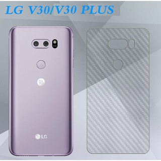 Dán lưng LG V30 vân carbon