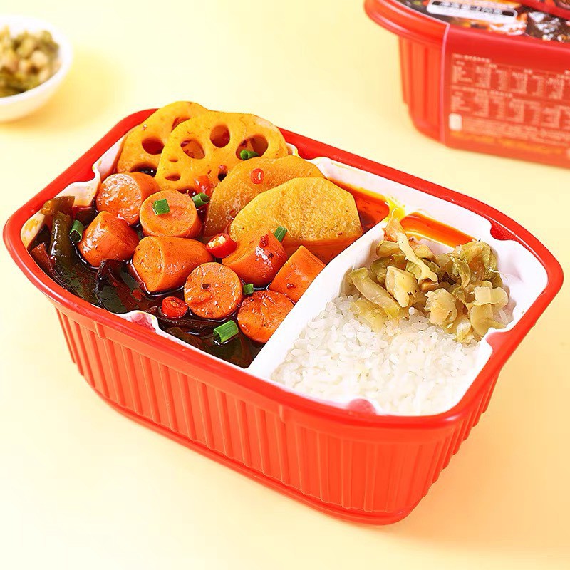 Lẩu tự sôi KÈM CƠM 2 in 1 ĐỦ 3 VỊ 435G TAIWANFOOD.SG | BigBuy360 - bigbuy360.vn