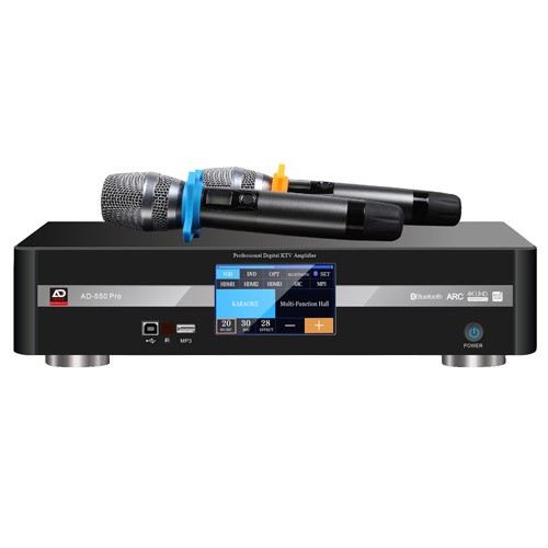 Amply Karaoke Digital AD-550Pro-3in1 Cao Cấp