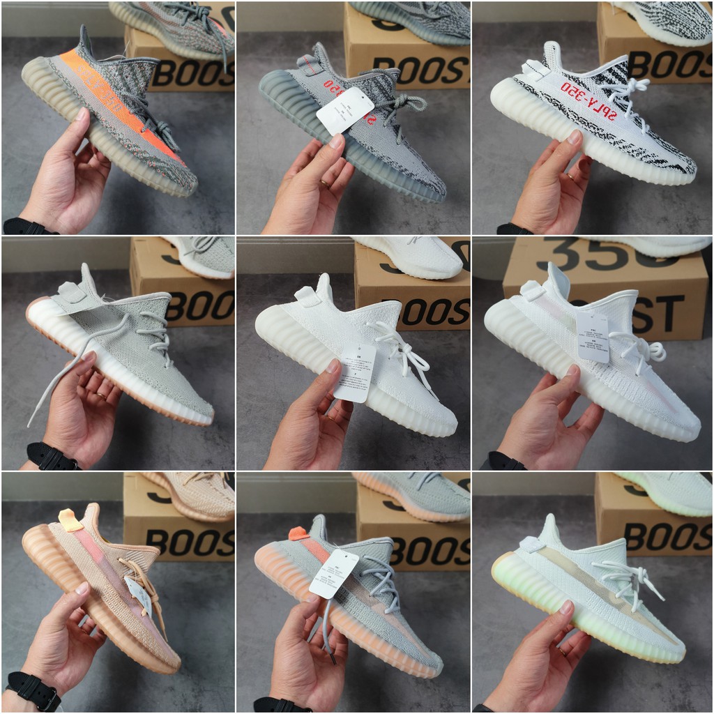 [FULL BOX] Giày Thể Thao Sneakers Yeezy 350v2  - Yz Full size - Ảnh thật có clip trên tay