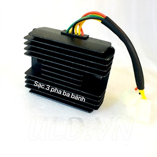 Sạc 3 pha ba bánh 200c hàng cao cấp